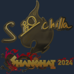 Sticker | s-chilla (Gold) | Shanghai 2024