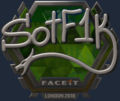 Sticker | S0tF1k (Foil) | London 2018