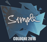 Sticker | s1mple | Cologne 2016