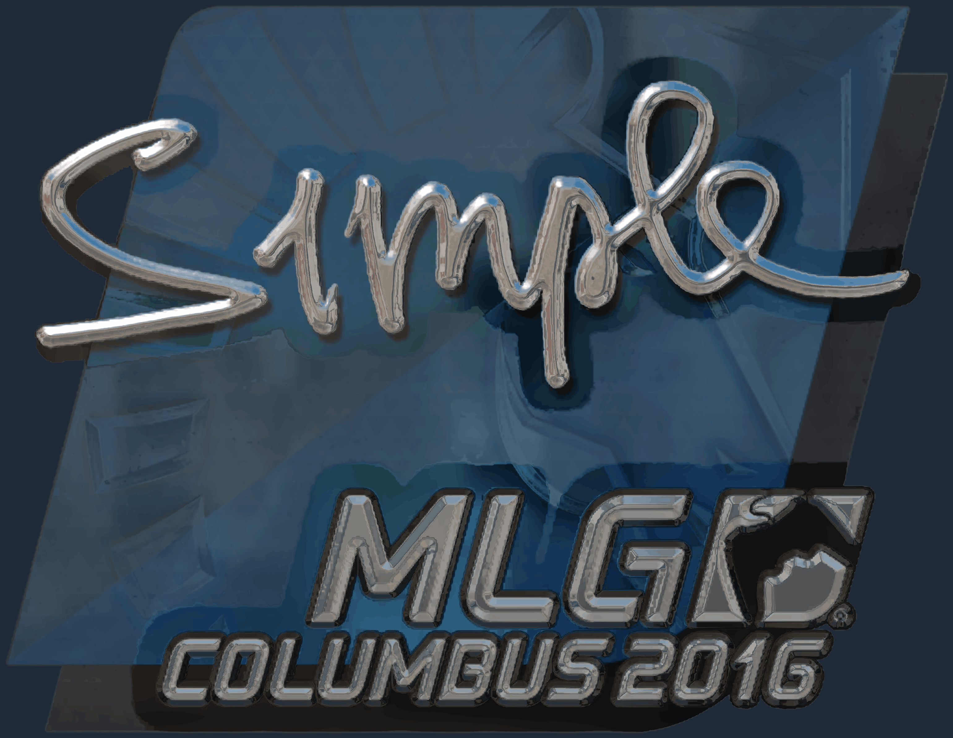 Sticker | s1mple (Foil) | MLG Columbus 2016