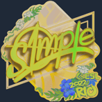 Sticker | s1mple (Holo) | Rio 2022