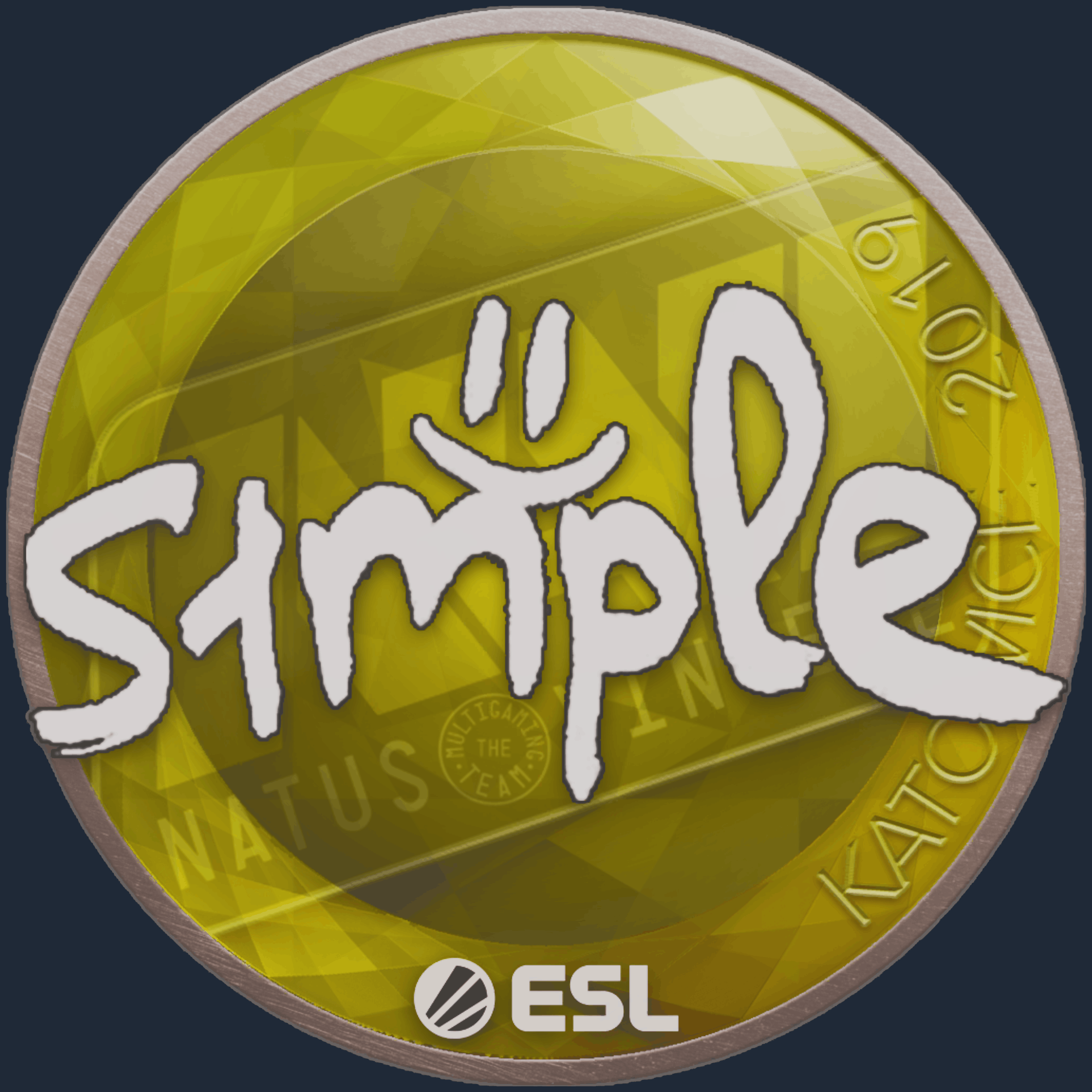 Sticker | s1mple | Katowice 2019