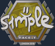 Sticker | s1mple | London 2018