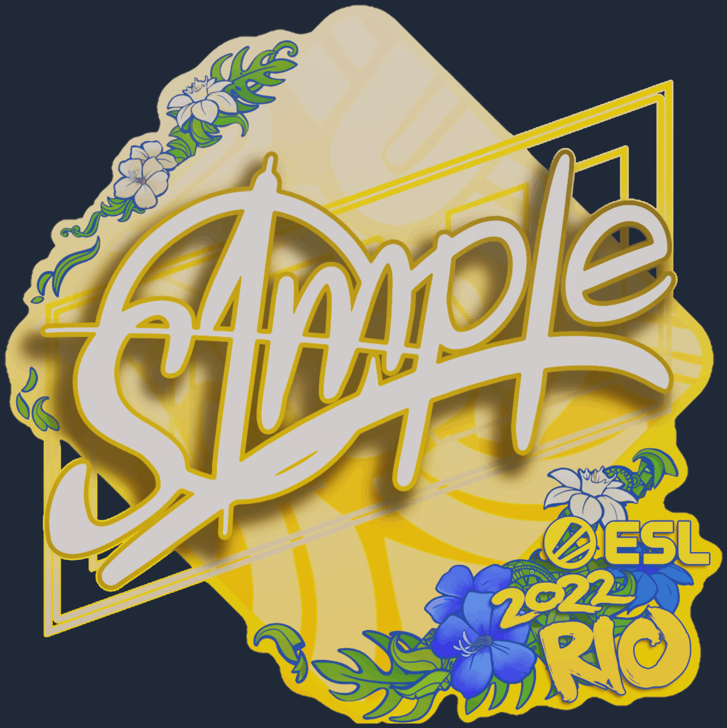 Sticker | s1mple | Rio 2022