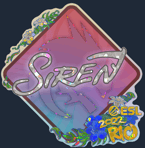 Sticker | S1ren (Glitter) | Rio 2022