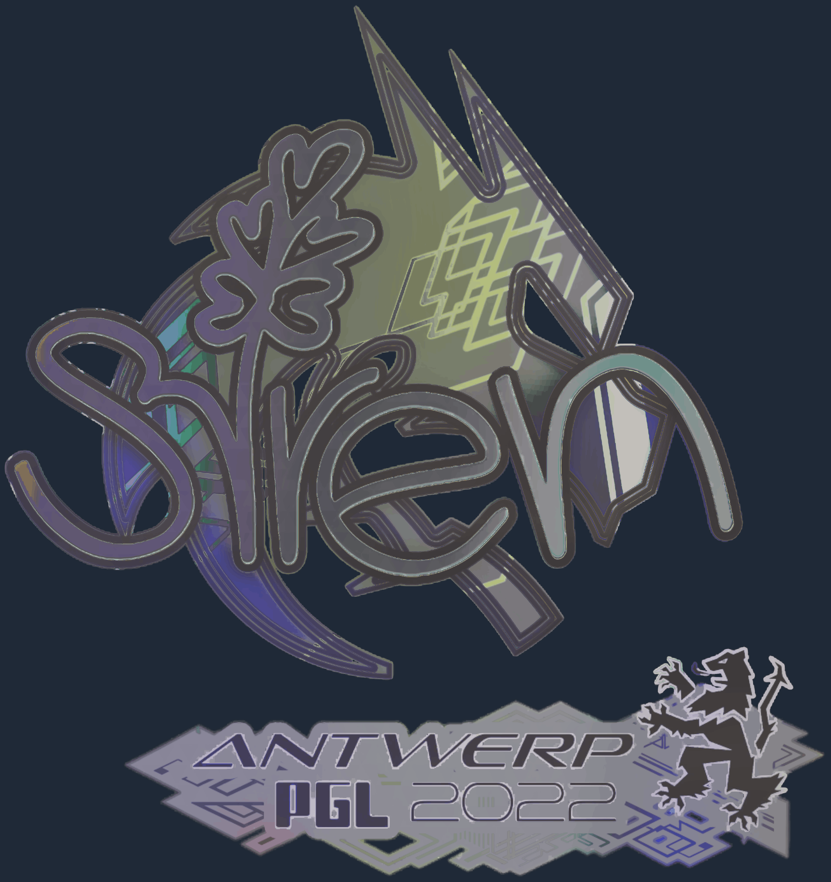 Sticker | S1ren (Holo) | Antwerp 2022