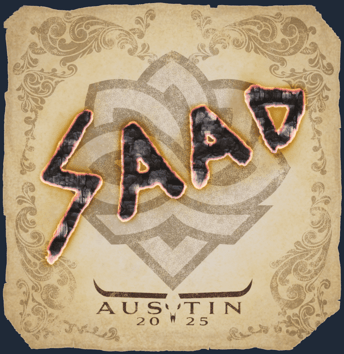 Sticker | saadzin | Austin 2025