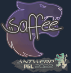 Sticker | saffee | Antwerp 2022
