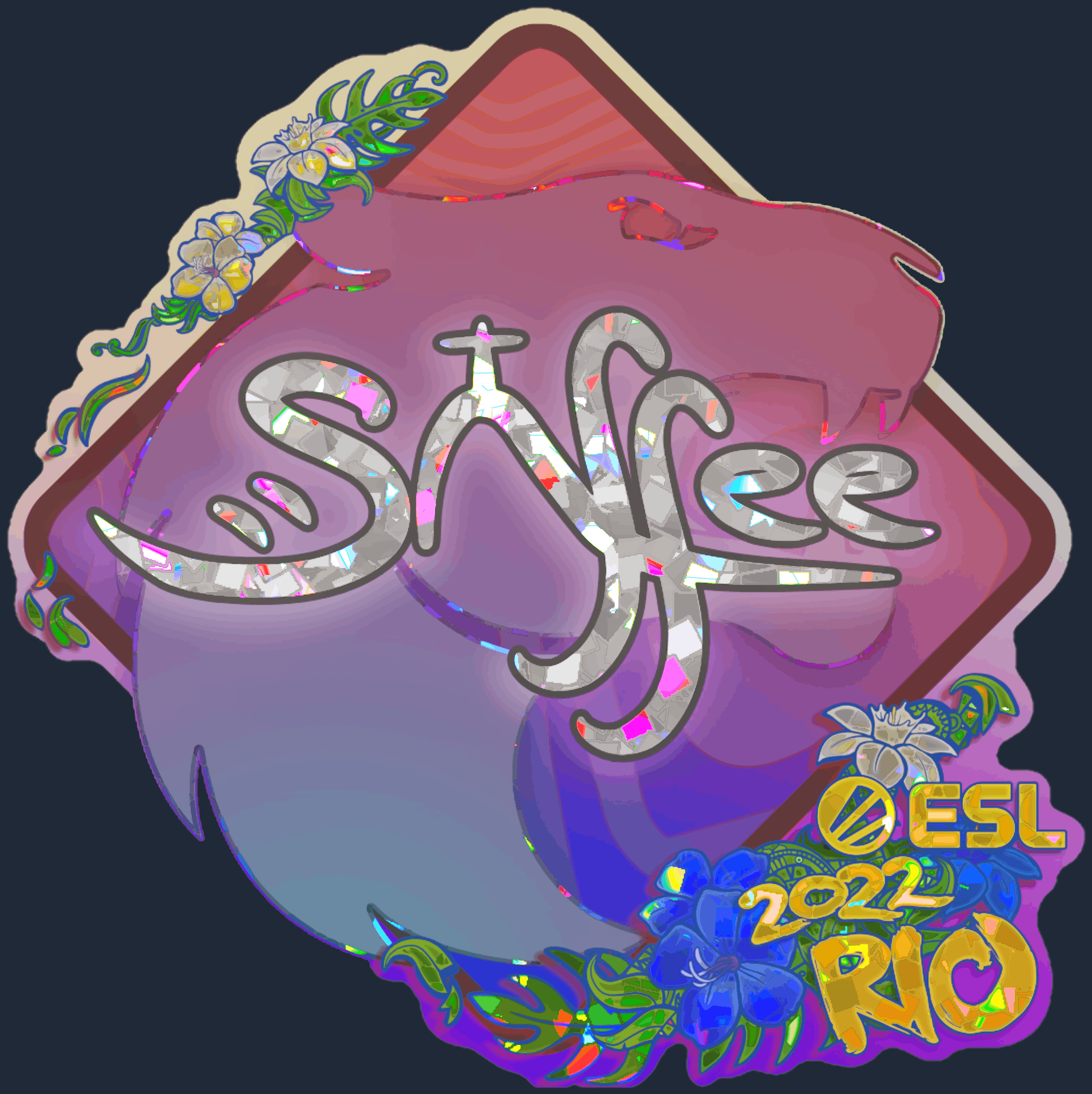 Sticker | saffee (Glitter) | Rio 2022