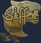 Sticker | saffee (Gold) | Paris 2023