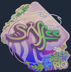 Sticker | saffee (Holo) | Rio 2022