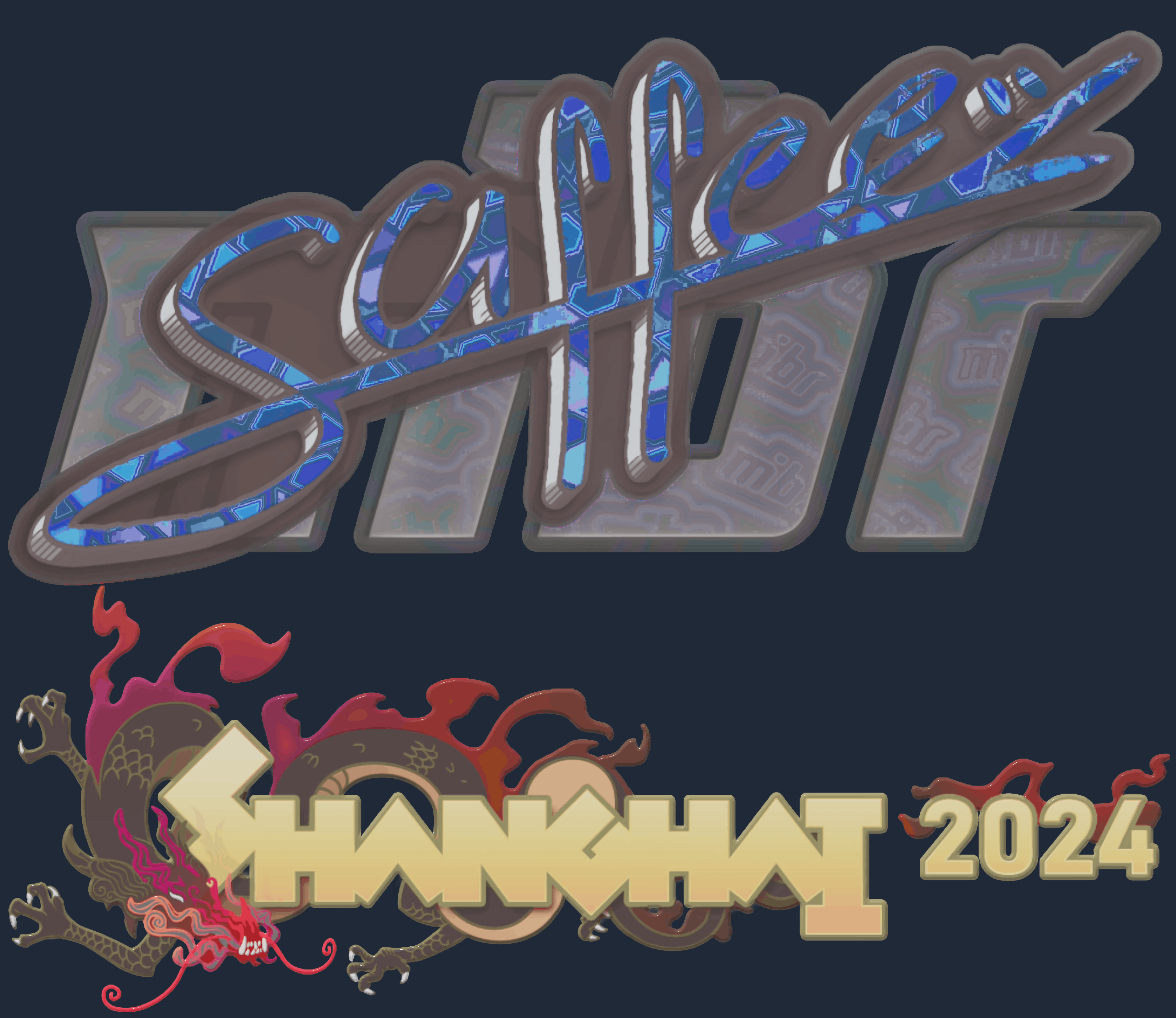 Sticker | saffee (Holo) | Shanghai 2024