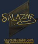 Sticker | salazar (Gold) | Copenhagen 2024