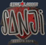 Sticker | SANJI (Foil) | Berlin 2019