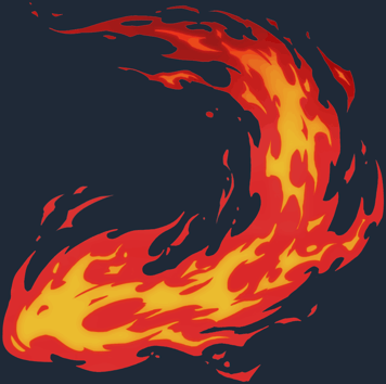 Preview image 2 of Sticker | Scorch Loop (反転)