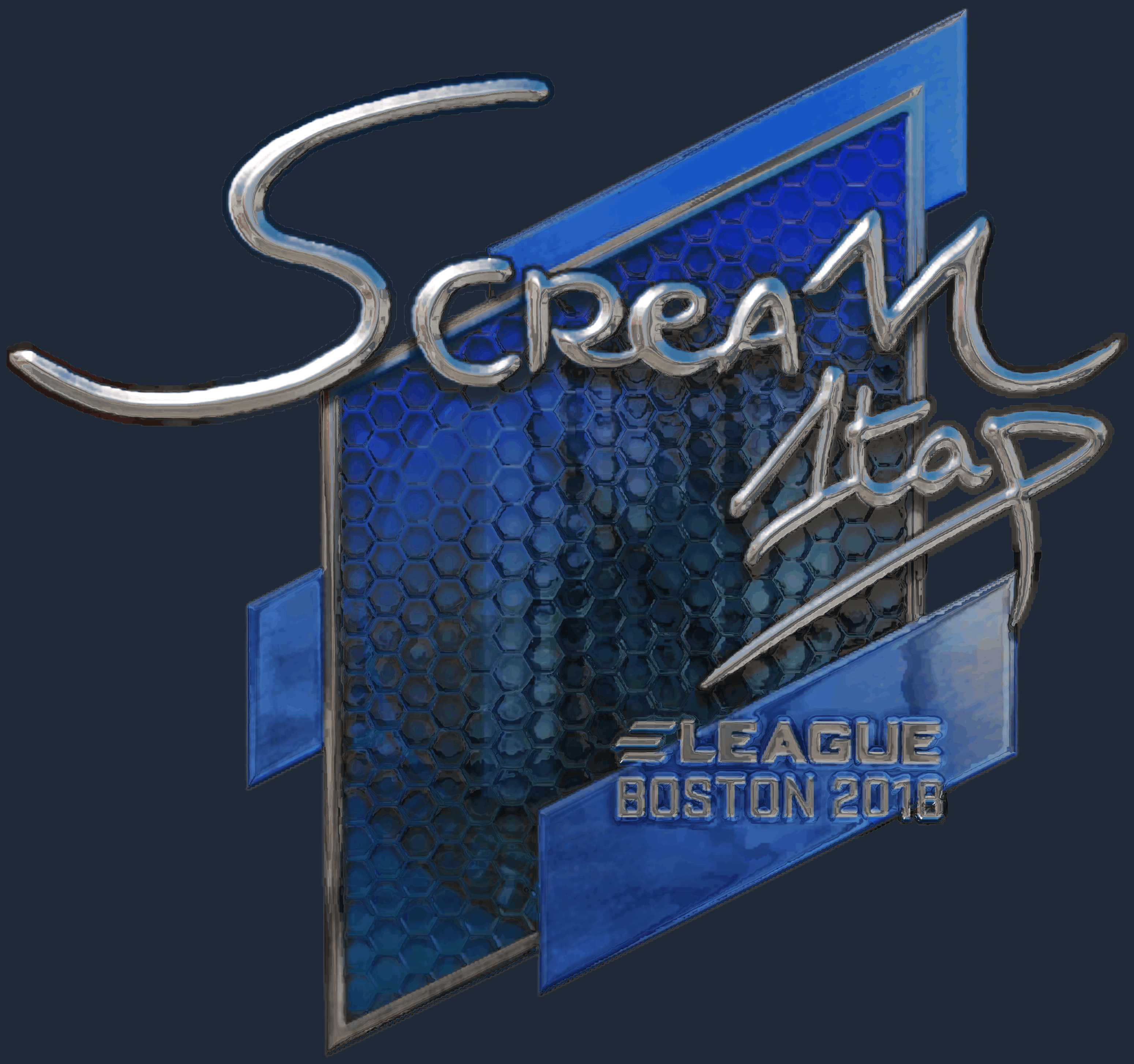Sticker | ScreaM (Foil) | Boston 2018