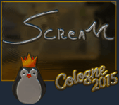 Sticker | ScreaM (Foil) | Cologne 2015