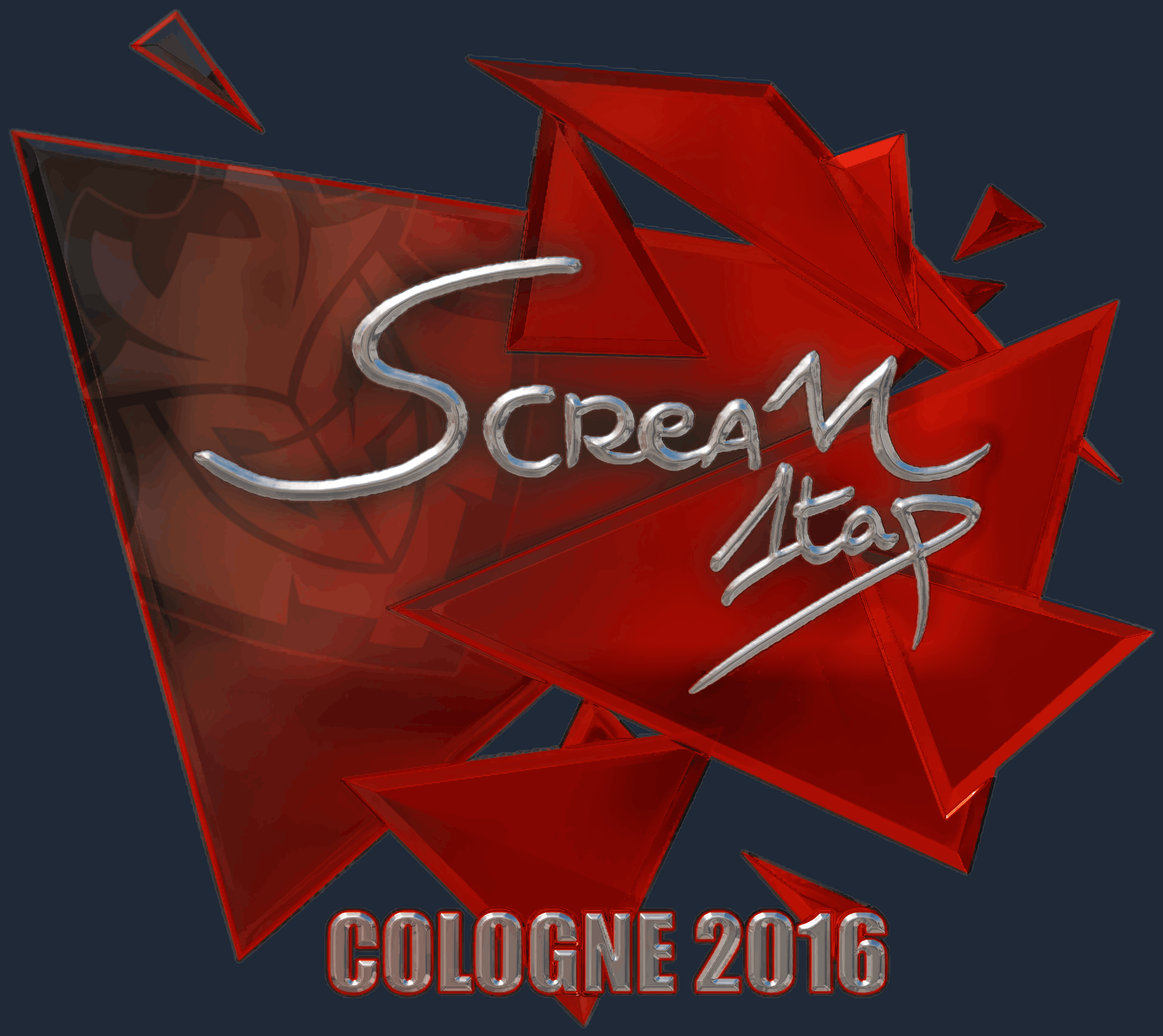 Sticker | ScreaM (Foil) | Cologne 2016