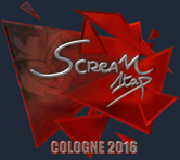 Sticker | ScreaM (Foil) | Cologne 2016
