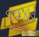 Sticker | seized | Atlanta 2017