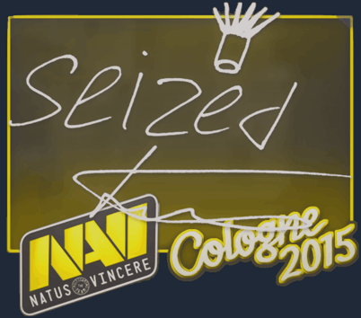Sticker | seized | Cologne 2015
