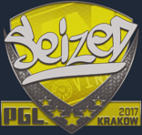 Sticker | seized | Krakow 2017