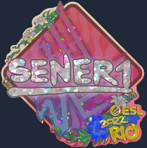 Sticker | SENER1 (Glitter) | Rio 2022