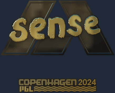 Sticker | sense (Gold) | Copenhagen 2024