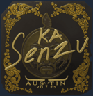 Sticker | Senzu (Gold) | Austin 2025 Sticker | Senzu (Gold) | Austin 2025 image
