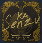 Sticker | Senzu (Gold) | Austin 2025