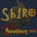 Sticker | sh1ro (Gold) | Shanghai 2024