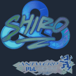 Sticker | sh1ro (Holo) | Antwerp 2022