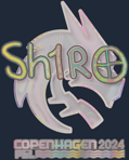 Sticker | sh1ro (Holo) | Copenhagen 2024