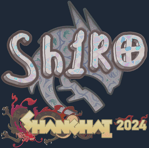 Sticker | sh1ro (Holo) | Shanghai 2024
