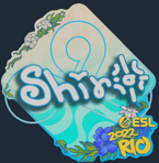 Sticker | sh1ro | Rio 2022