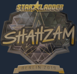 Sticker | ShahZaM (Gold) | Berlin 2019