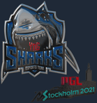 Sticker | Sharks Esports (Foil) | Stockholm 2021