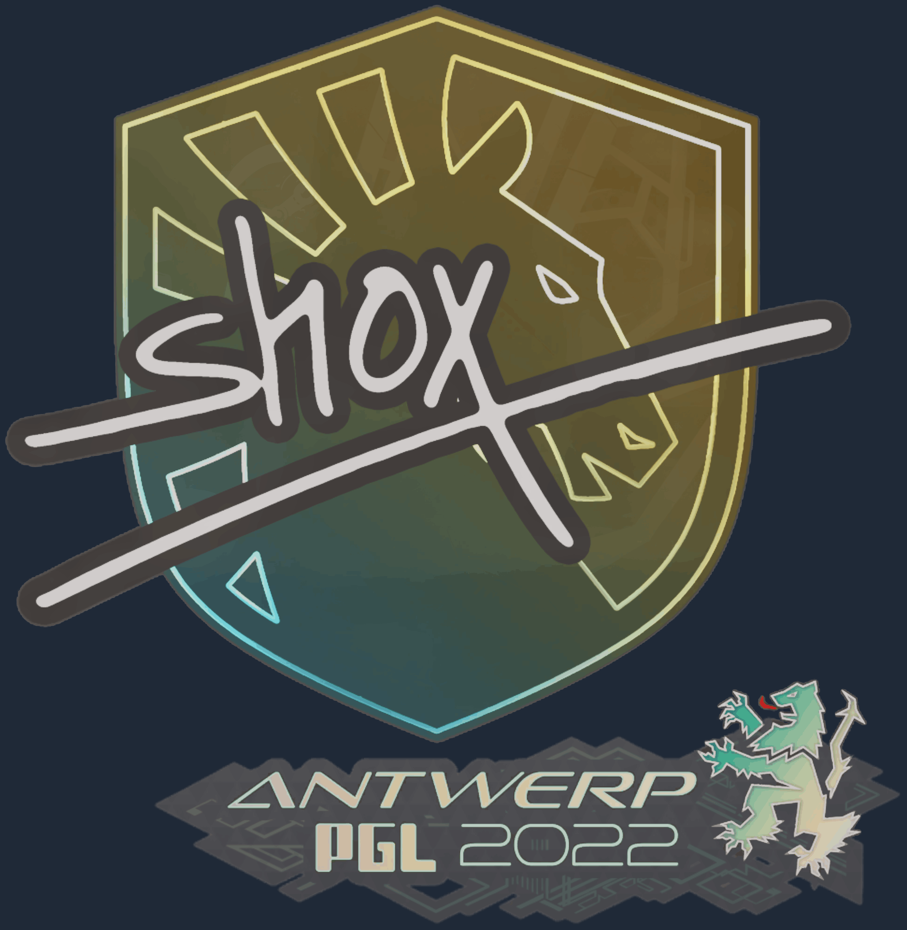 Sticker | shox | Antwerp 2022