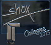 Sticker | shox (Foil) | Cologne 2015