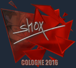Sticker | shox (Foil) | Cologne 2016 image