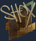 Sticker | shox (Gold) | Boston 2018 image