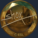Sticker | shox (Gold) | Katowice 2019