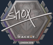 Sticker | shox | London 2018
