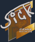 Sticker | SicK | Boston 2018