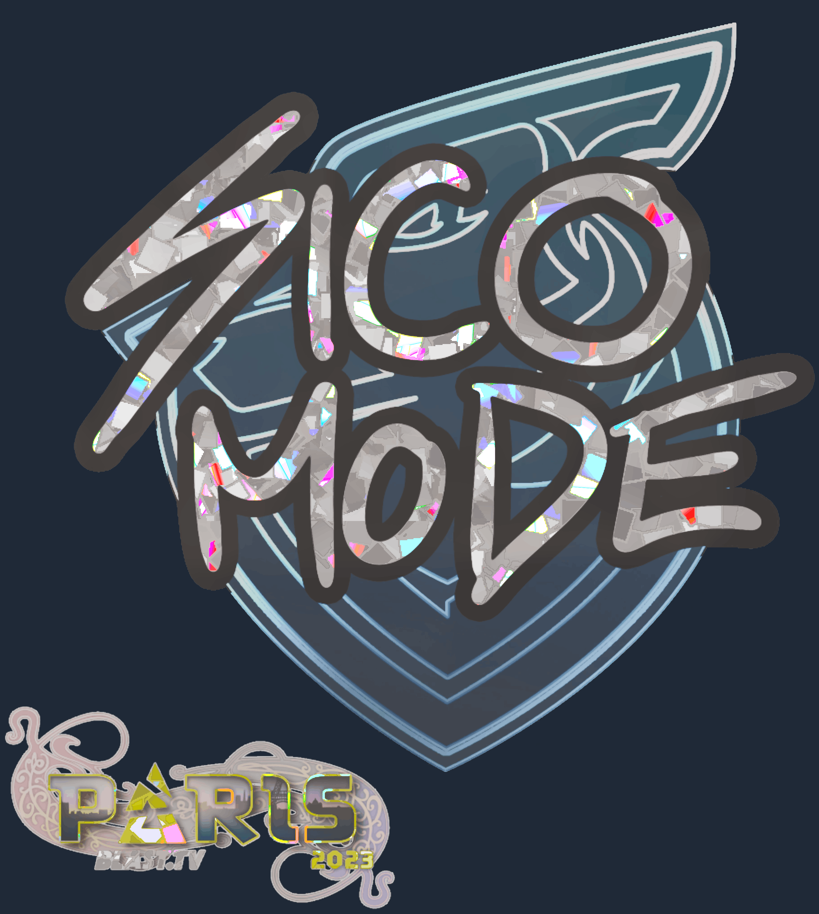 Sticker | Sico (Glitter) | Paris 2023