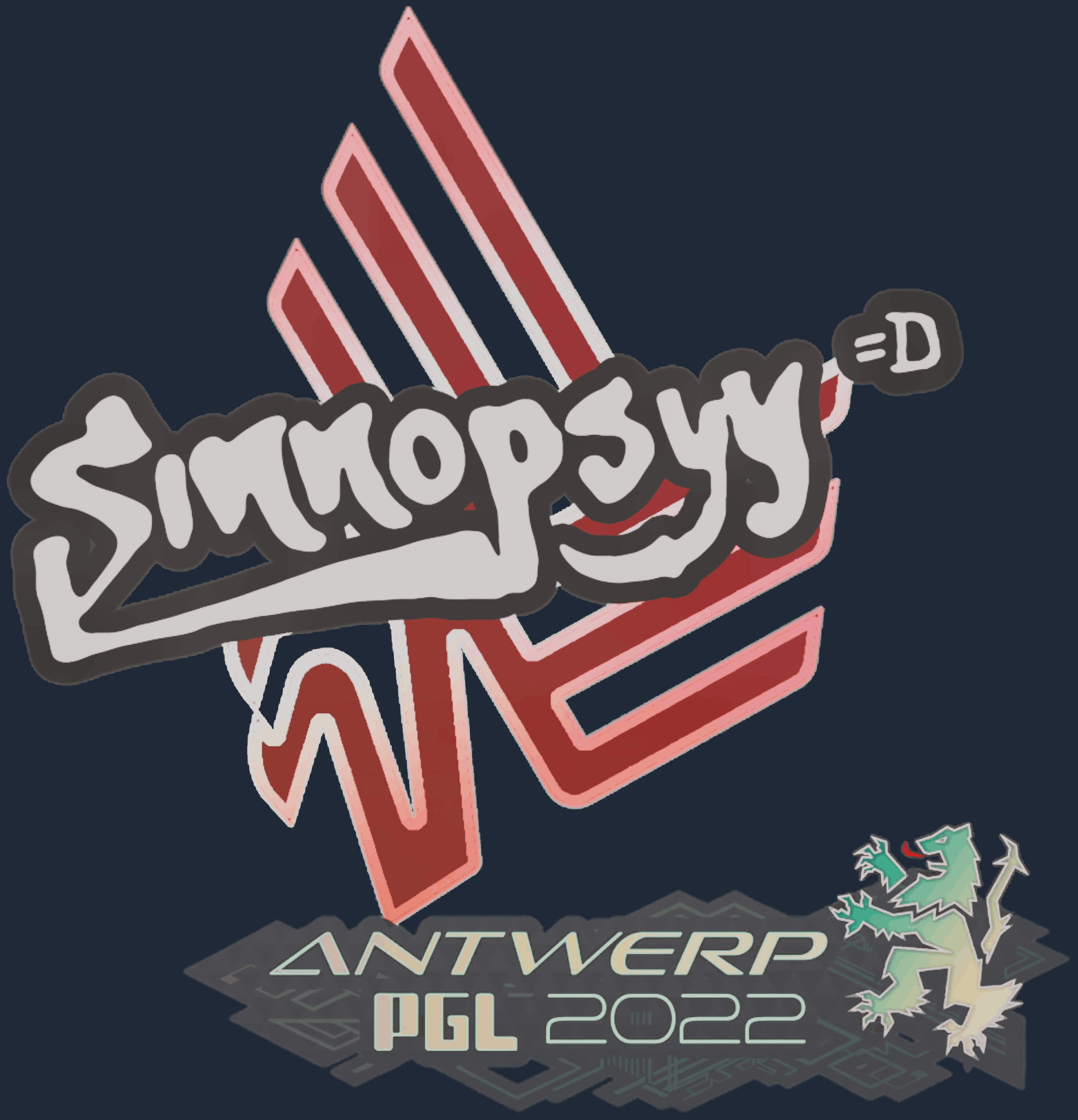 Sticker | sinnopsyy | Antwerp 2022