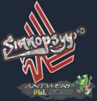 Sticker | sinnopsyy (Glitter) | Antwerp 2022