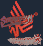 Sticker | sinnopsyy (Holo) | Antwerp 2022