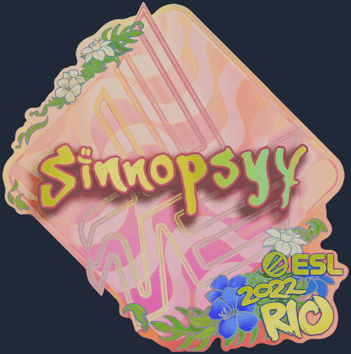 Sticker | sinnopsyy (Holo) | Rio 2022