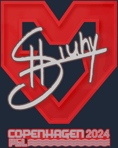 Sticker | siuhy | Copenhagen 2024